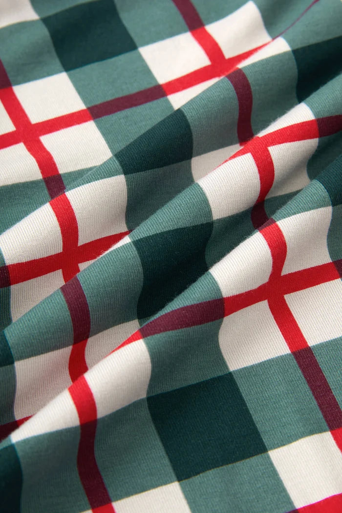 Toddler Blanket in Holiday Plaid 1.0