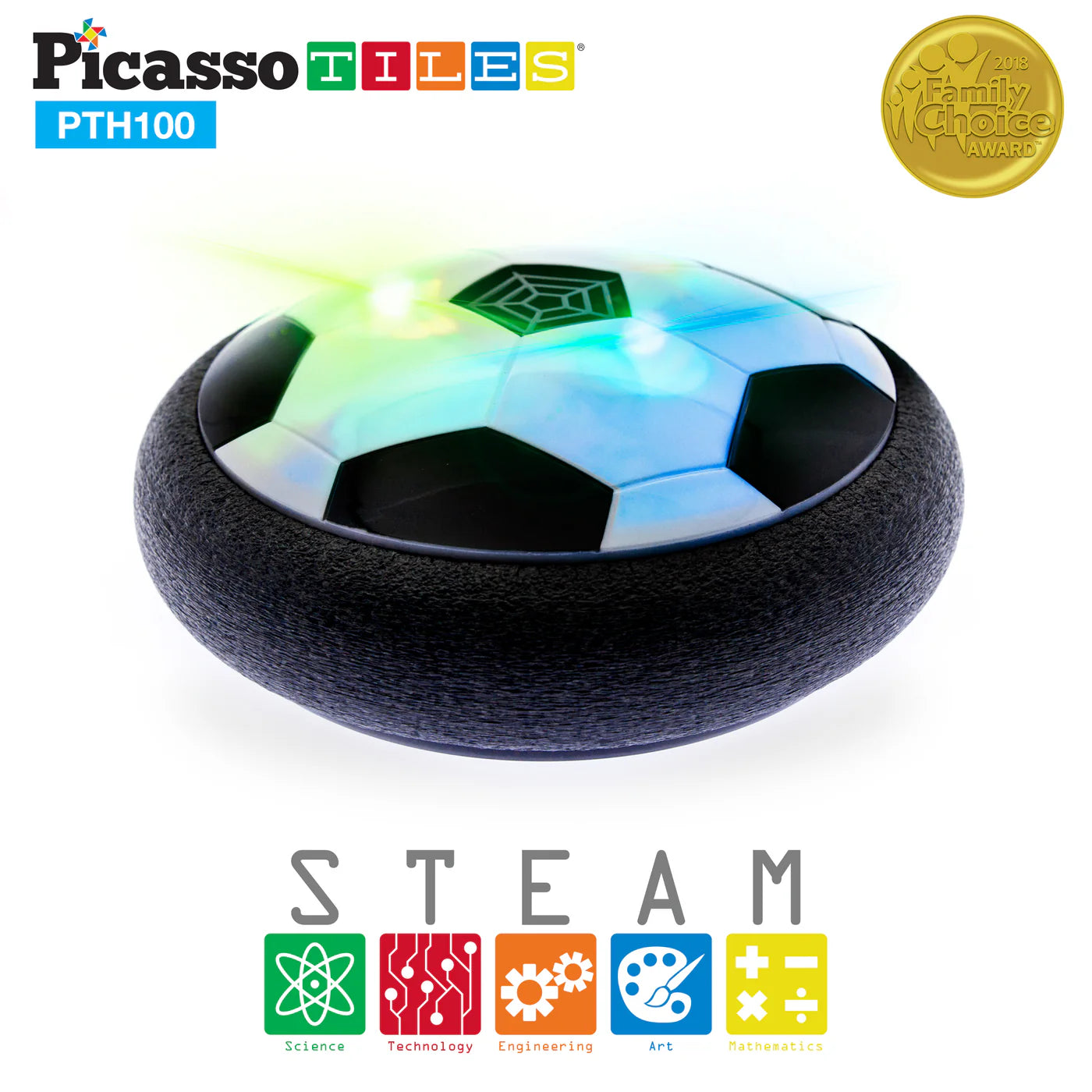 Picasso Tiles Hover Soccer Ball