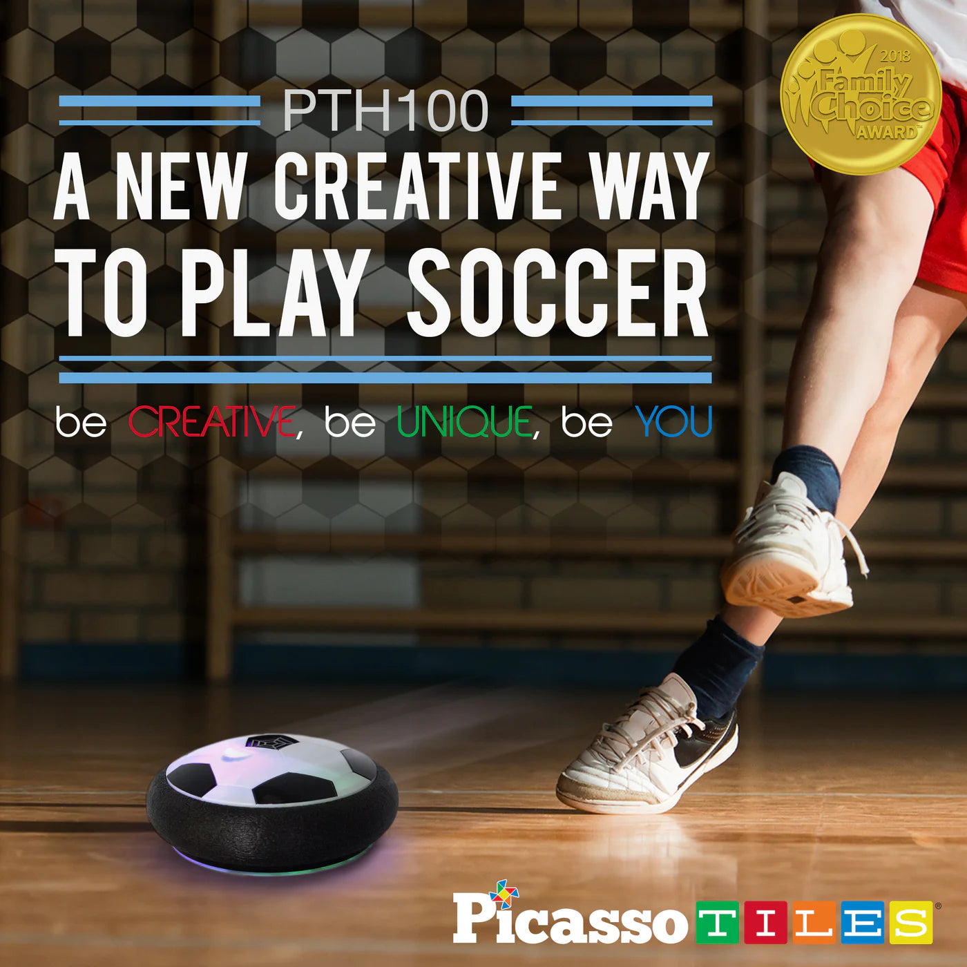 Picasso Tiles Hover Soccer Ball