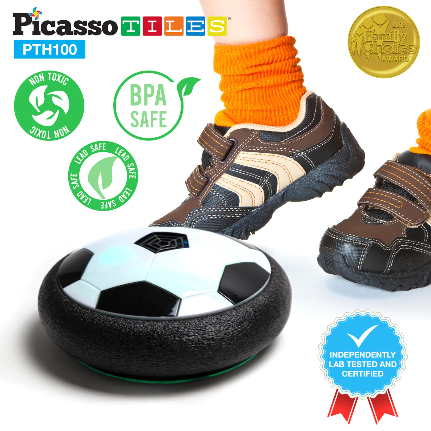 Picasso Tiles Hover Soccer Ball