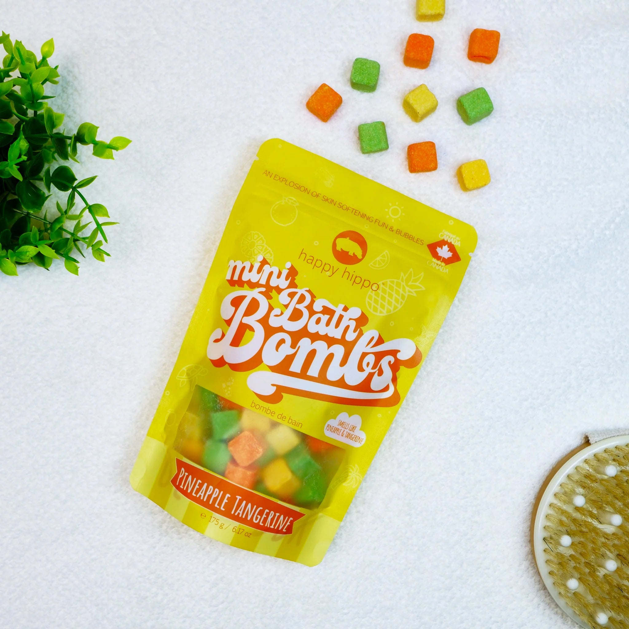 Pineapple Tangerine Mini Bath Bombs
