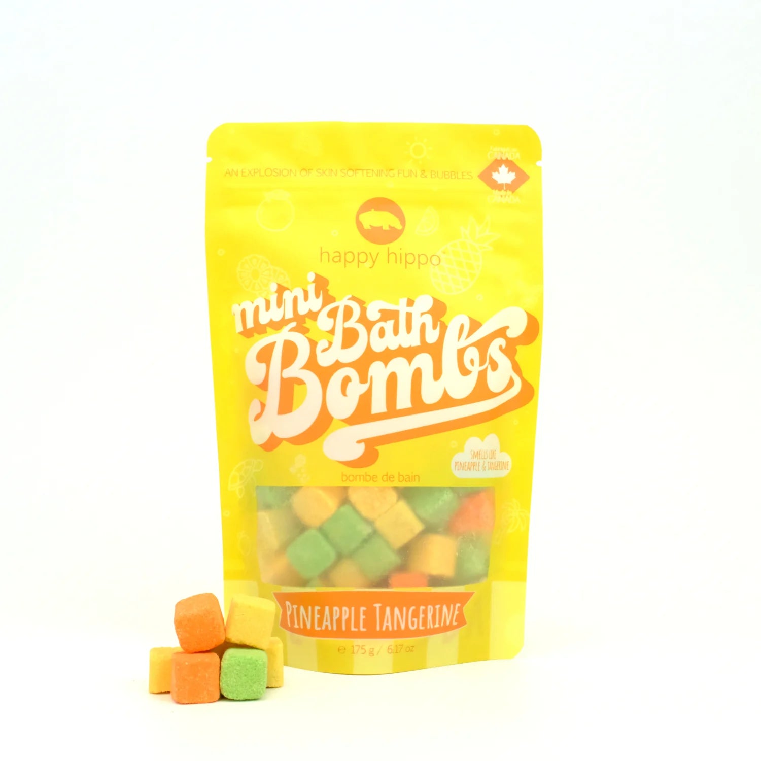 Pineapple Tangerine Mini Bath Bombs