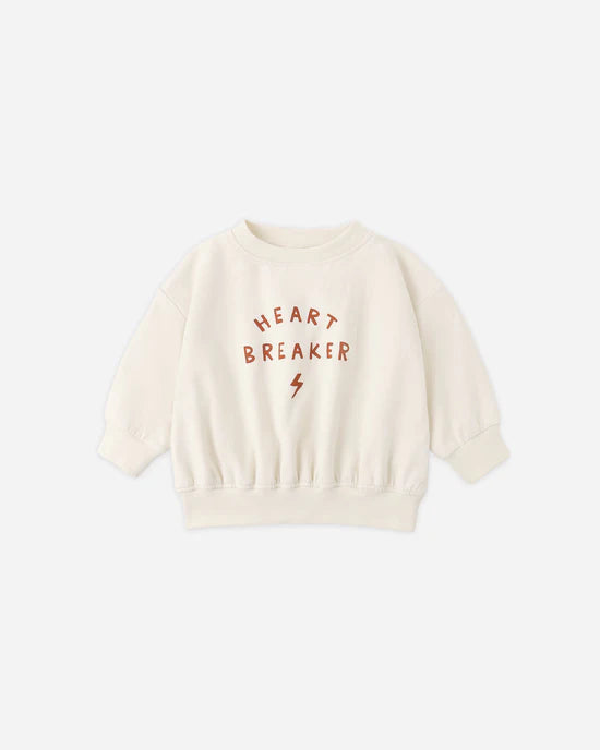 Relaxed Sweatshirt - Heart Breaker