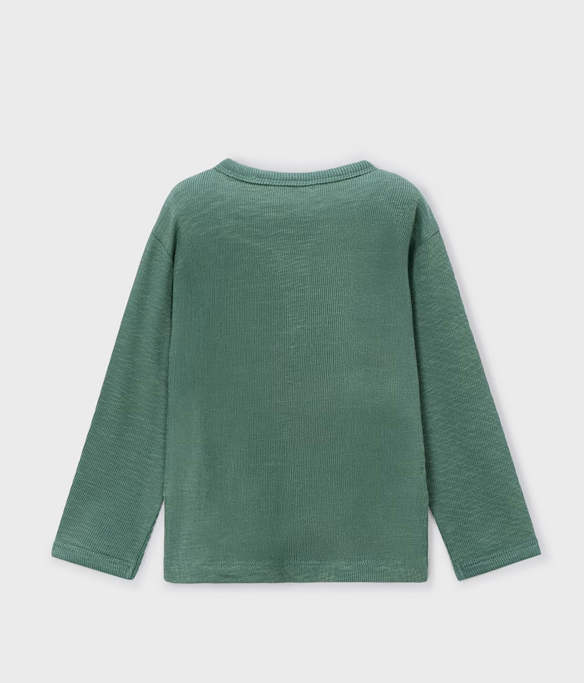 Knit Long Sleeve Tee - Spruce