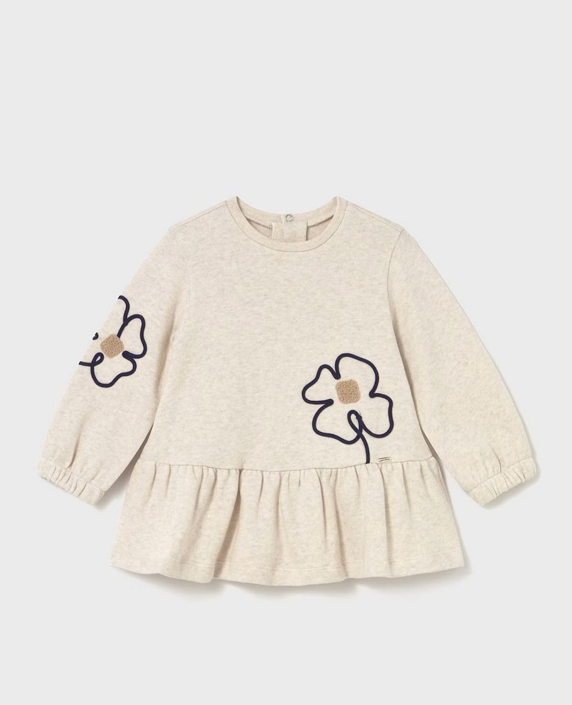 Baby Flower Applique Dress