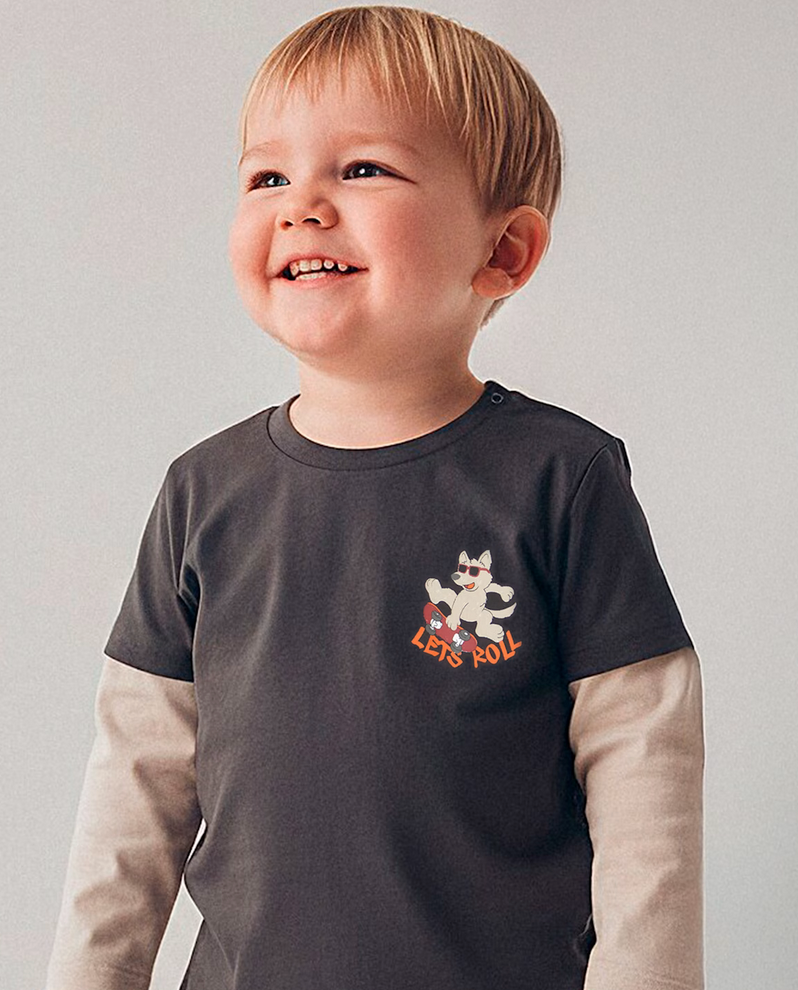 Let's Roll Double Sleeve T-Shirt