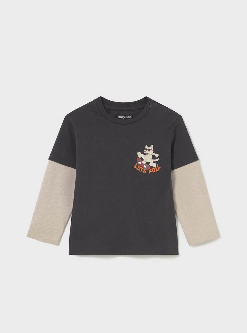 Let's Roll Double Sleeve T-Shirt