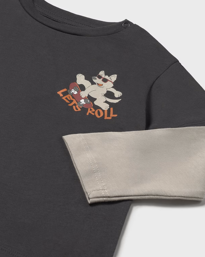 Let's Roll Double Sleeve T-Shirt