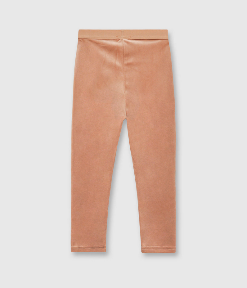 Velvet Leggings - Blush