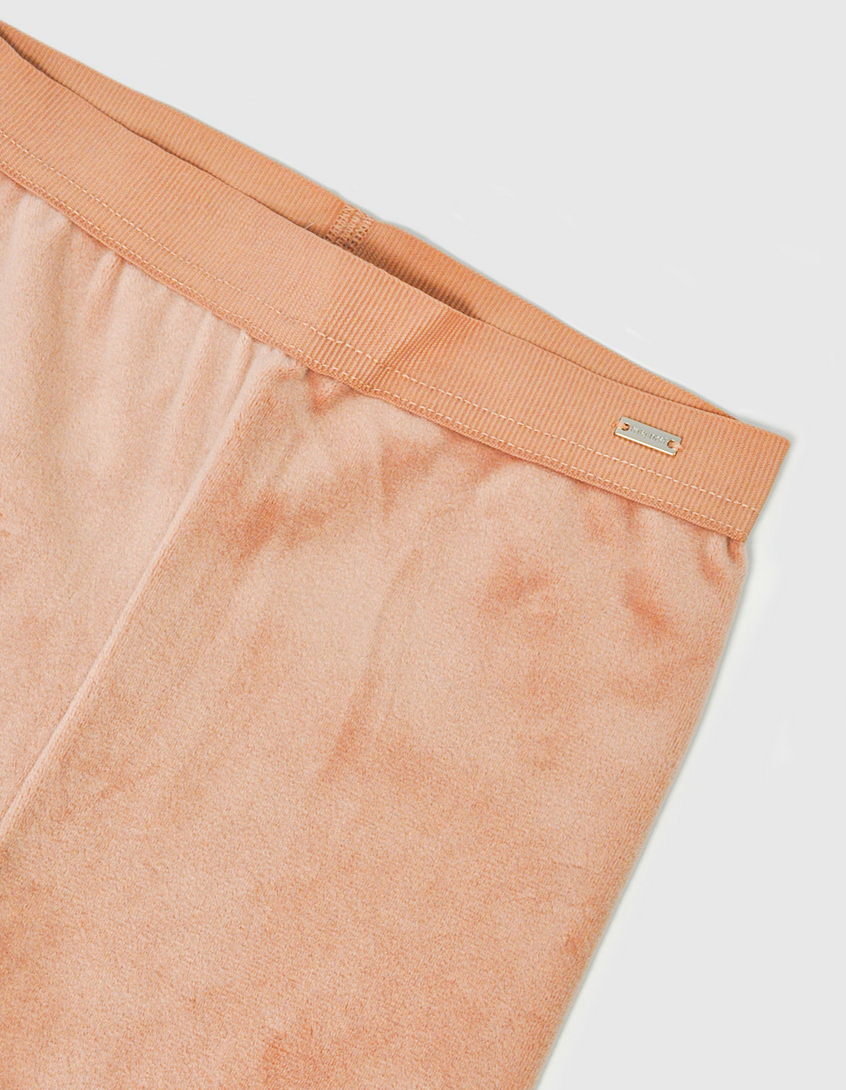 Velvet Leggings - Blush