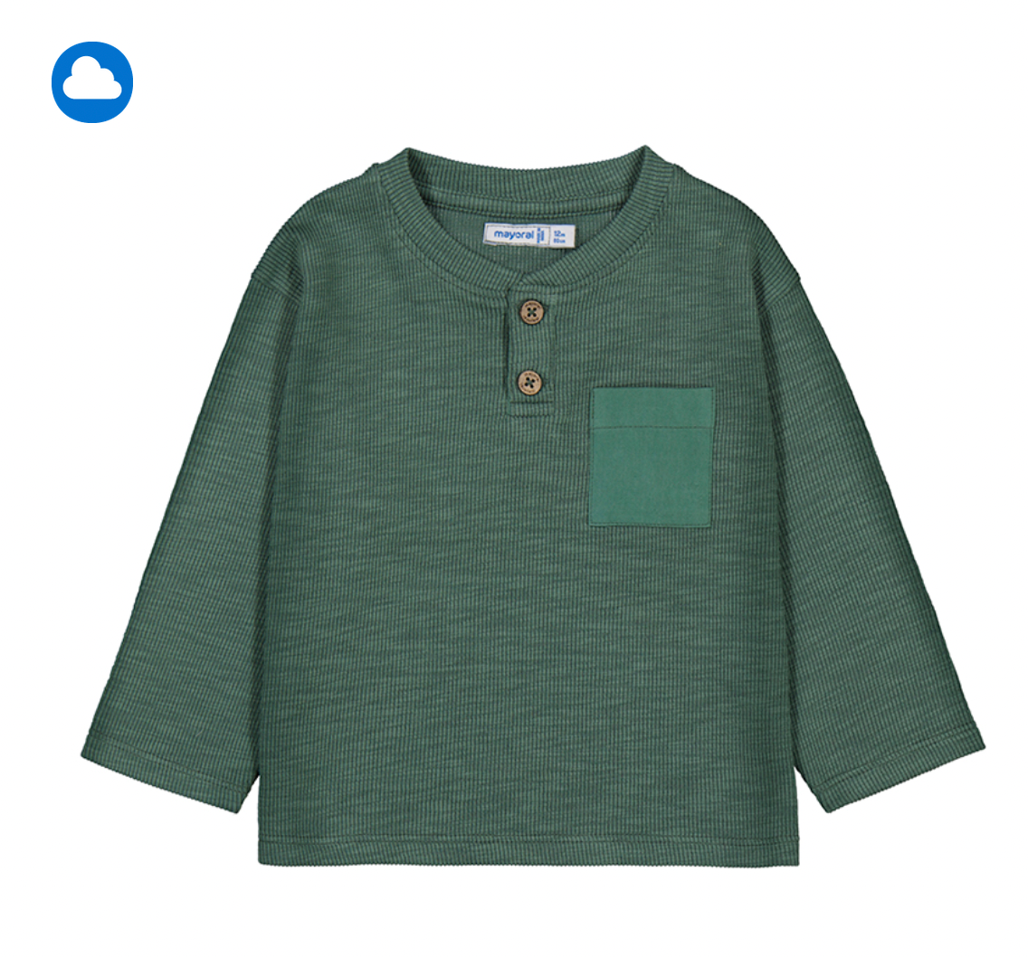 Baby Knit T-Shirt - Fir