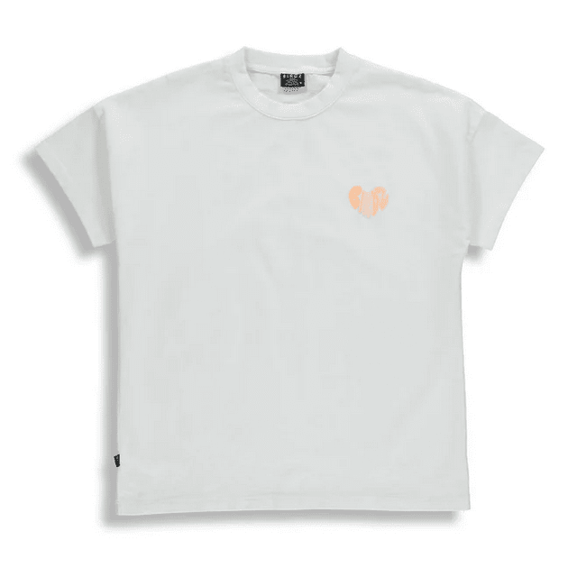 Ladies Love Birdz Tee - Ivory - Size XS