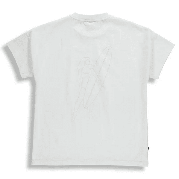 Ladies Love Birdz Tee - Ivory - Size XS