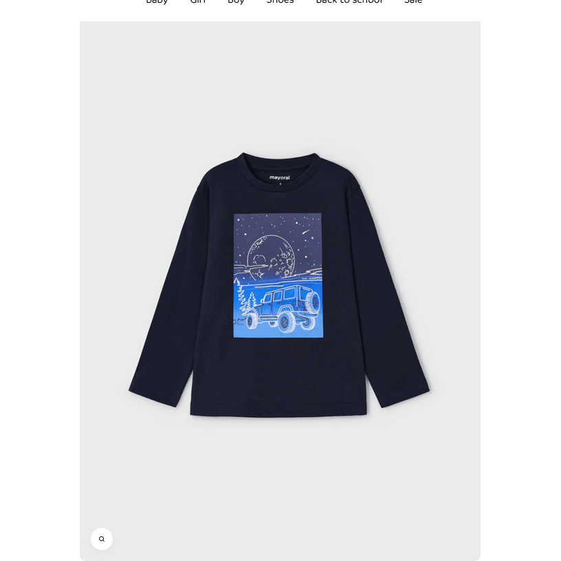 Jeep Glow in the Dark Long Sleeve Tee - Size 2