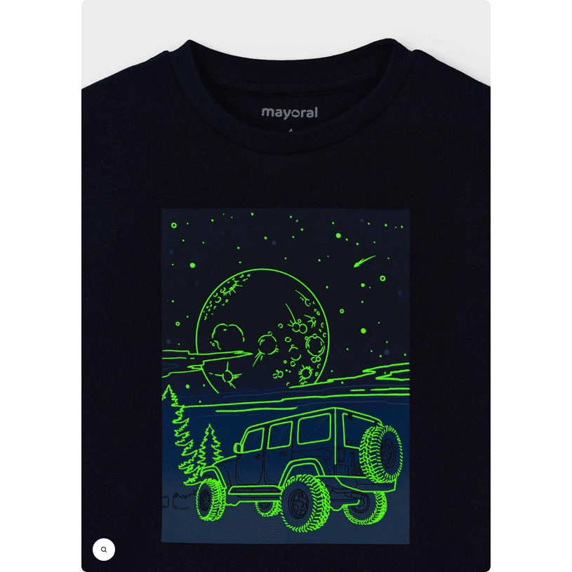 Jeep Glow in the Dark Long Sleeve Tee - Size 2