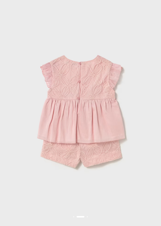 Baby Blouse and Shorts Set