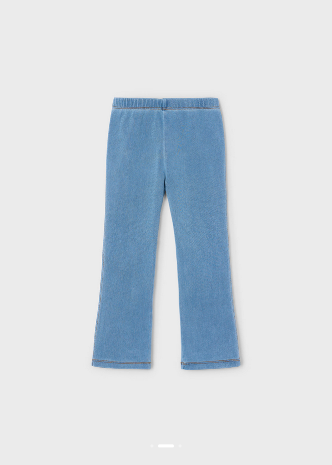 Flare Denim Leggings