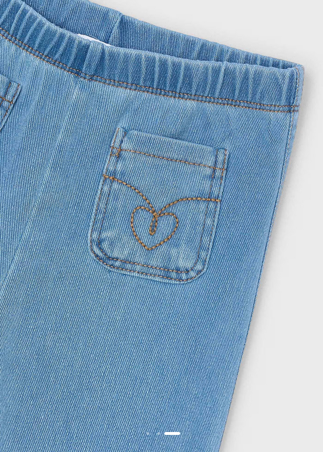 Flare Denim Leggings - Size 4 & 5