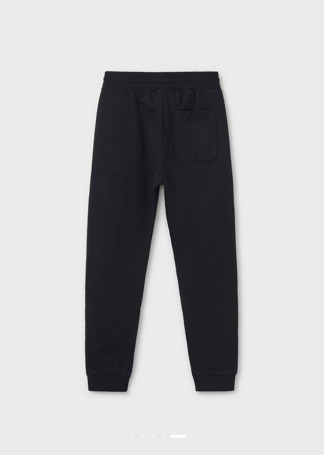 Basic Cuffed Joggers - Black