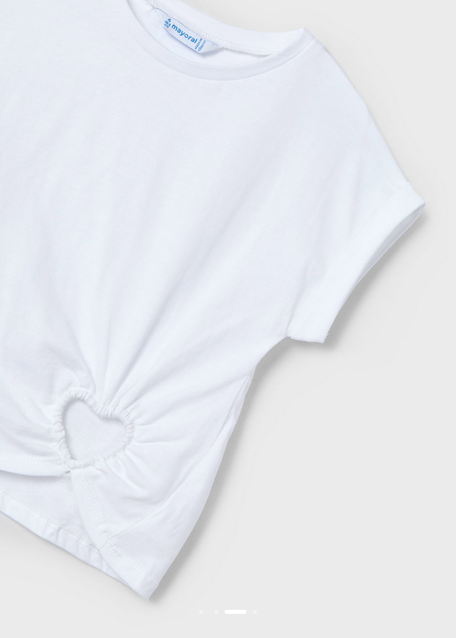 Heart Detail T-Shirt - White