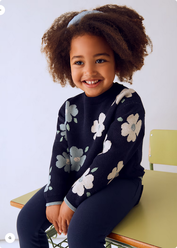 Floral Sweater