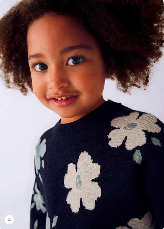 Floral Sweater