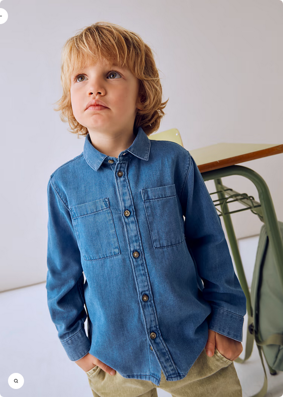 Denim Button Up Shirt