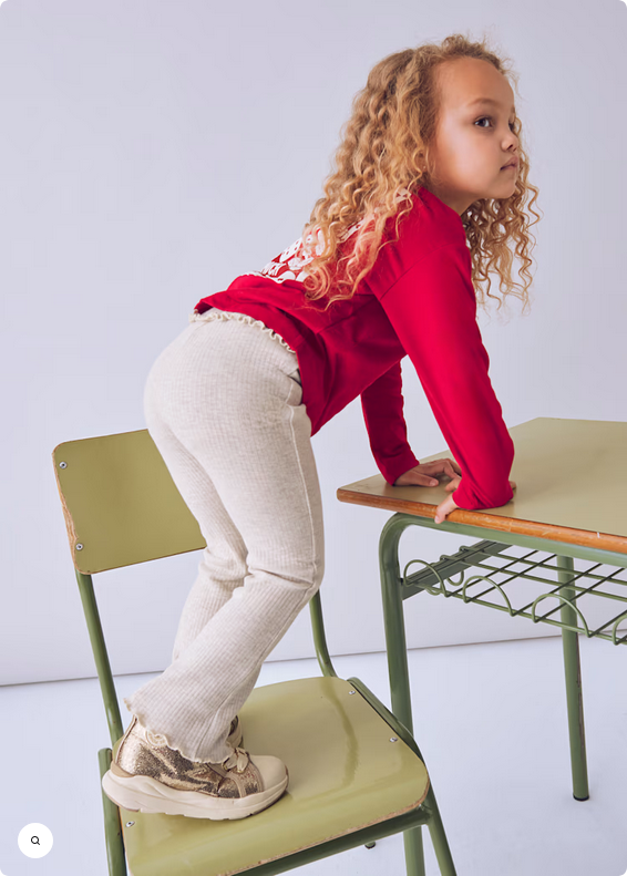 Flare Leggings - Oat