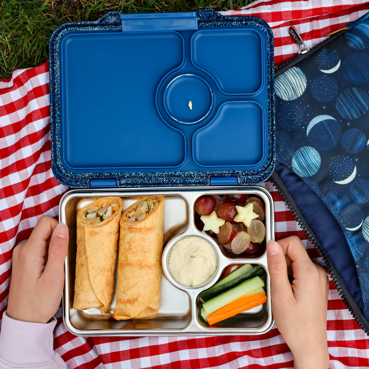 Yumbox Stainless Steel - Blue Glitter