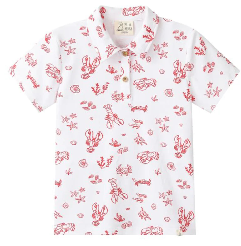 Printed Polo - Sealife