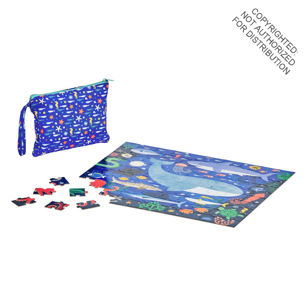 Under the Sea Two-sided Travel Puzzle