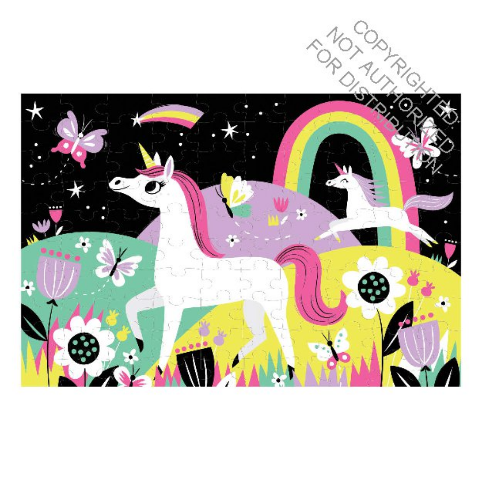 Unicorns Glow-in-the-Dark Puzzle