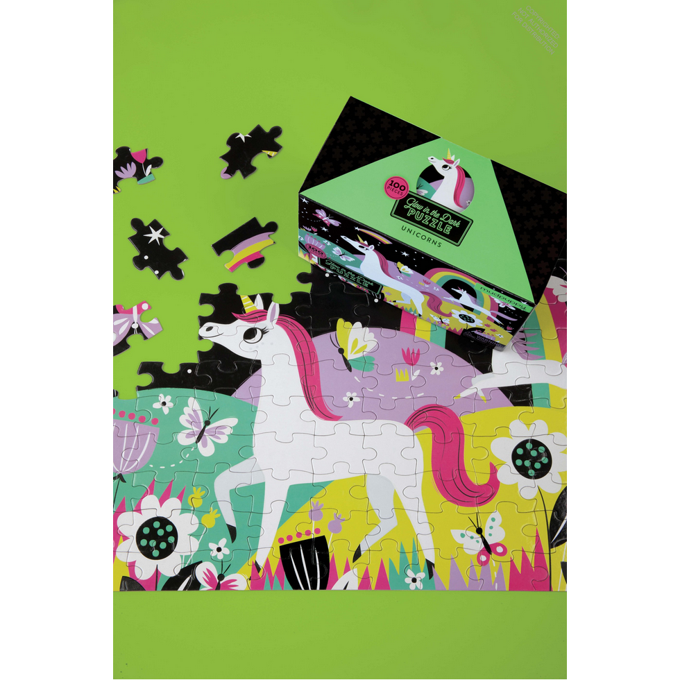 Unicorns Glow-in-the-Dark Puzzle