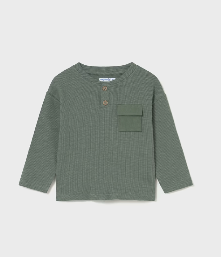 Baby Knit T-Shirt - Fir