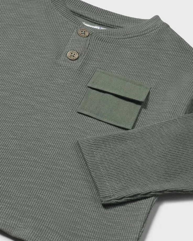 Baby Knit T-Shirt - Fir