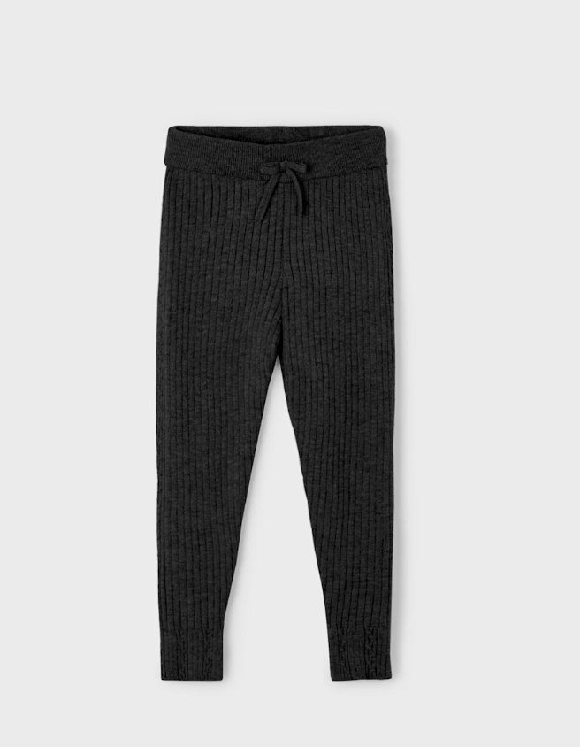Black Knit Leggings