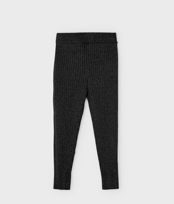 Black Knit Leggings
