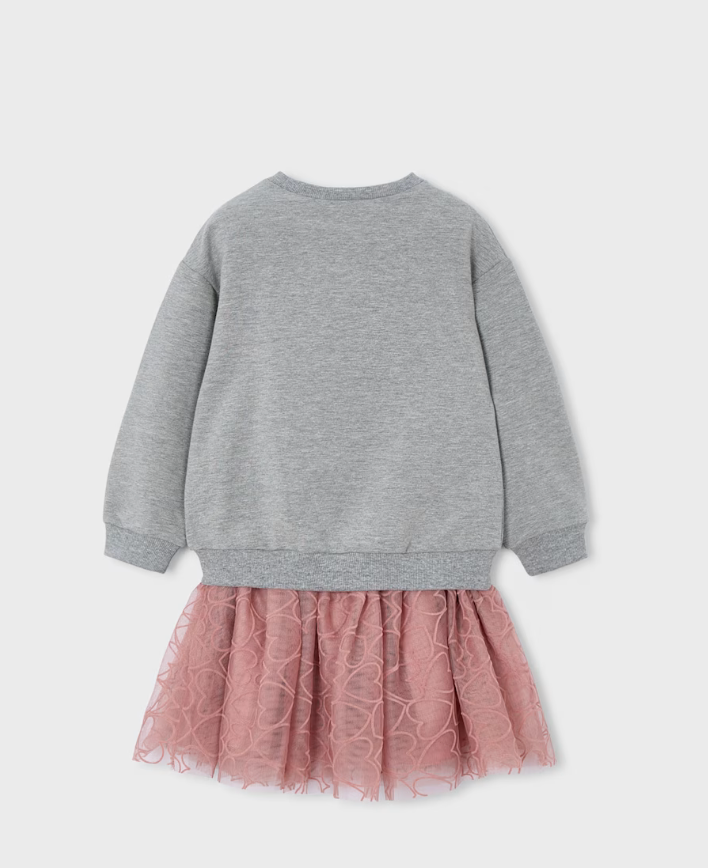 Girls Sweatshirt & Tulle Skirt Set