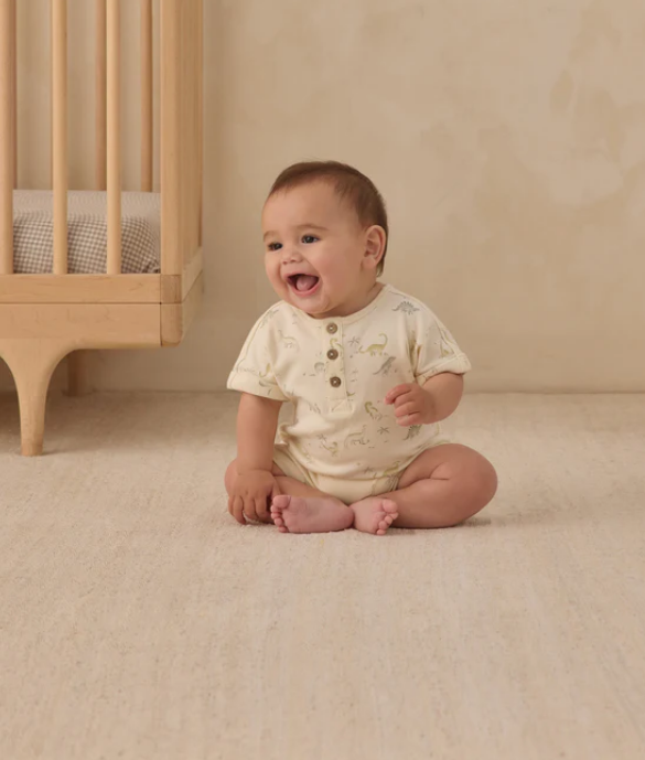 Short Sleeve One-Piece - Dinosaur