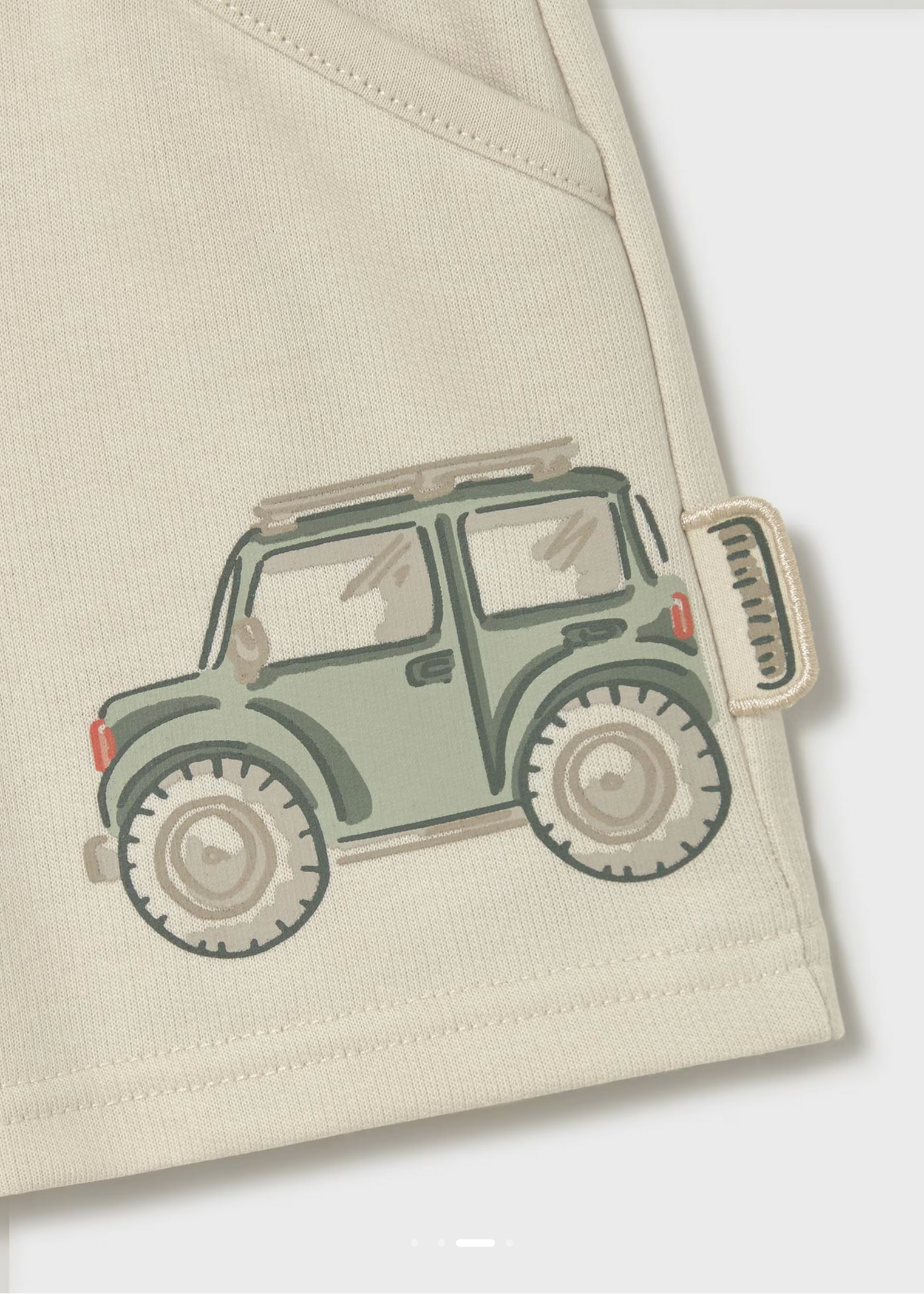 French Terry Shorts - Jeep Print