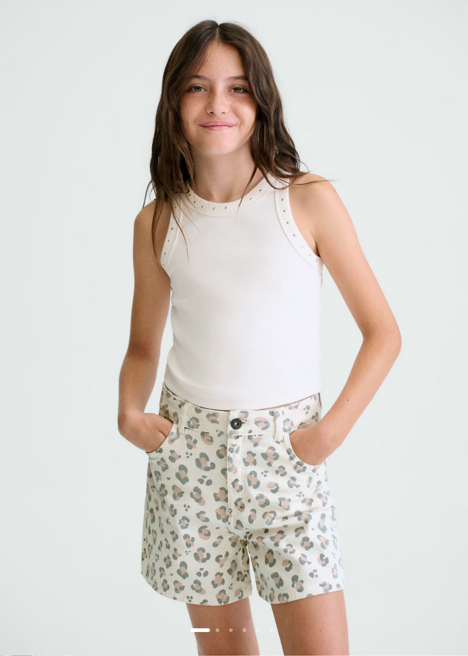 Leopard Print Shorts