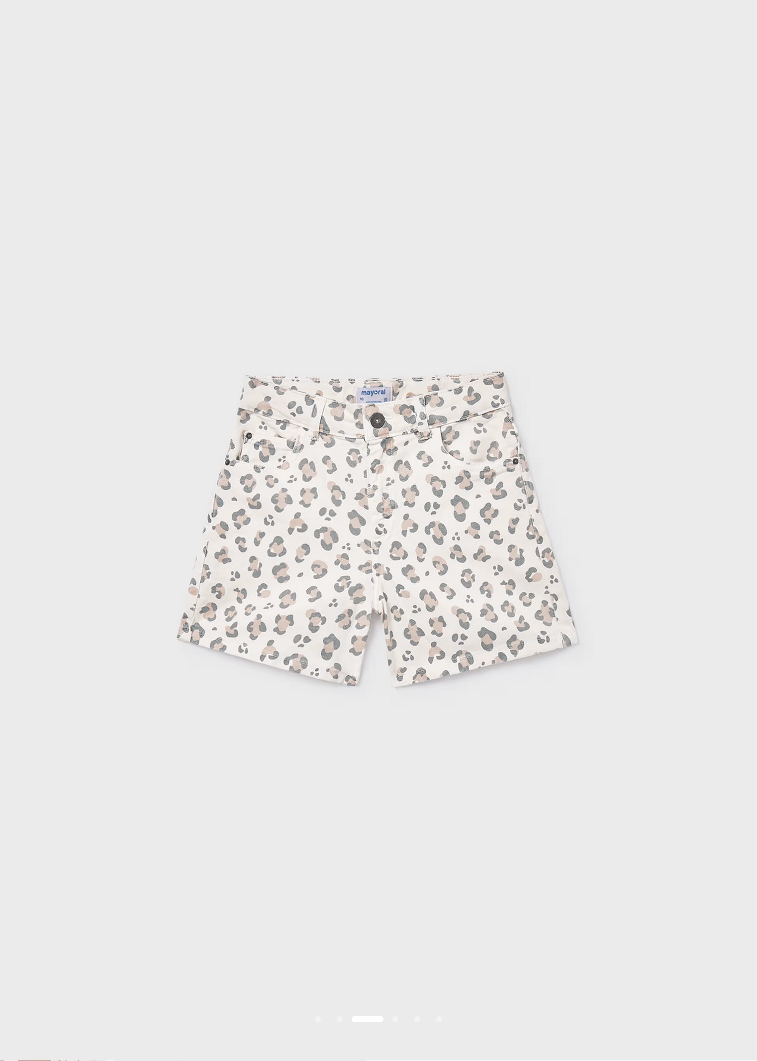 Leopard Print Shorts
