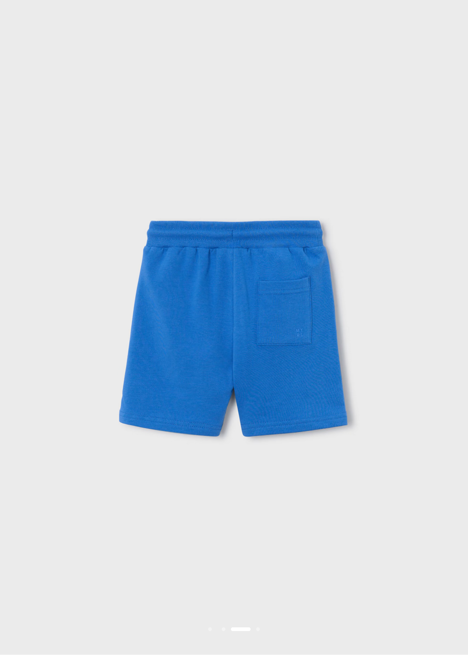 Blue Terry Shorts