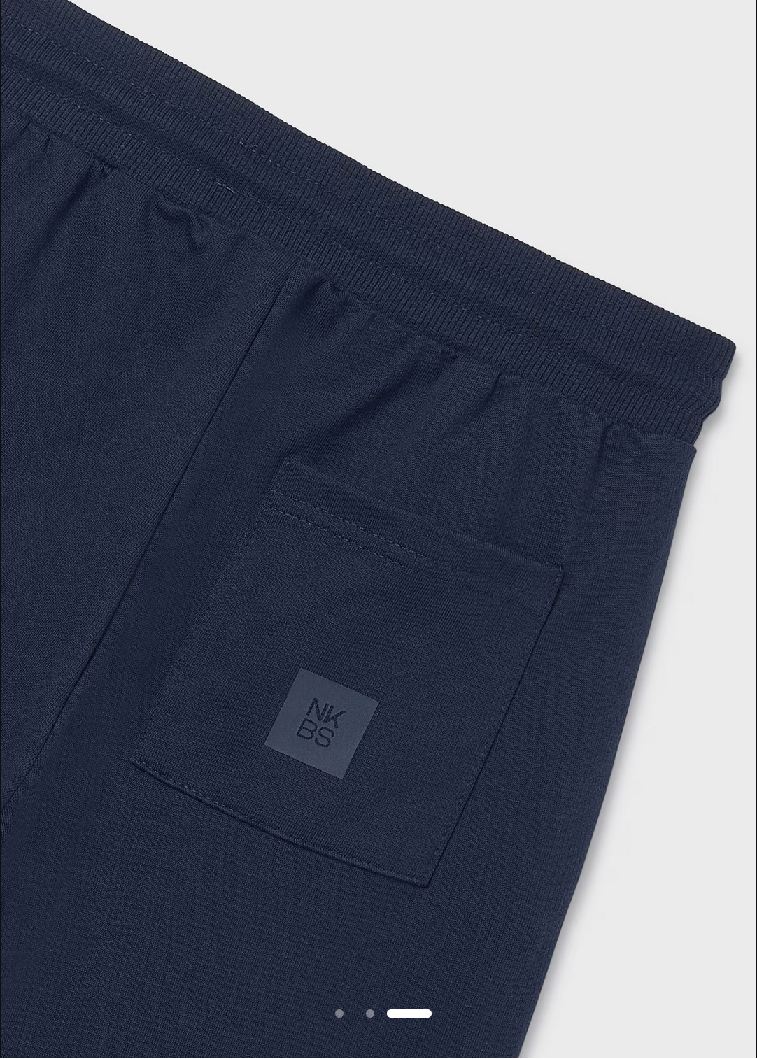 Youth Navy French Terry Shorts