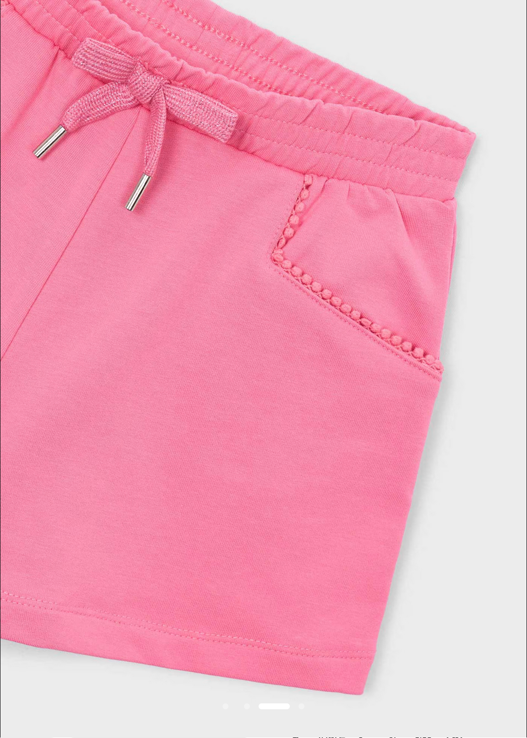 Geranium Terry Shorts