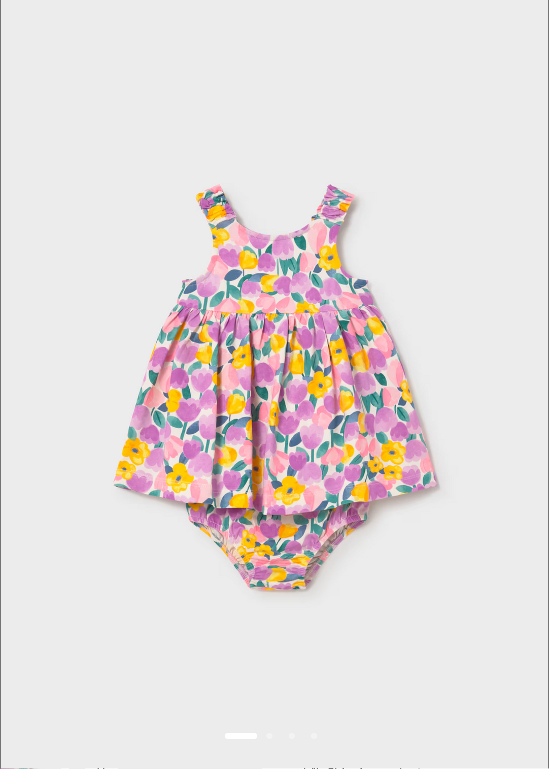 Baby Floral Dress with Bloomers