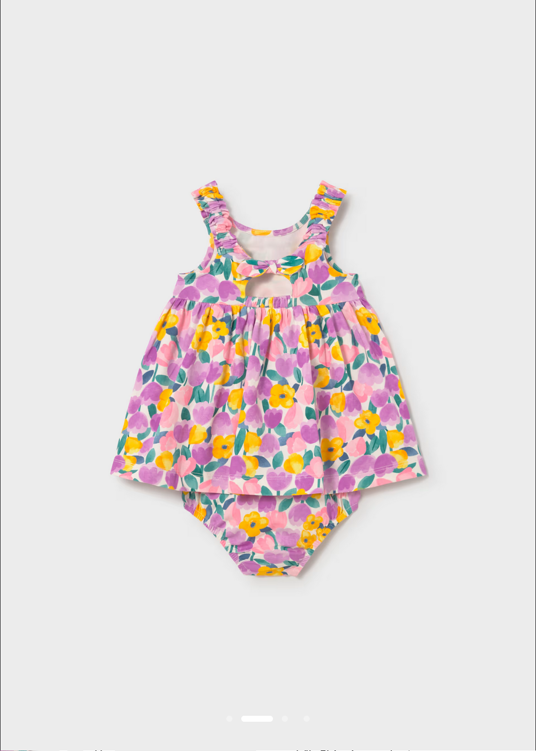 Baby Floral Dress with Bloomers