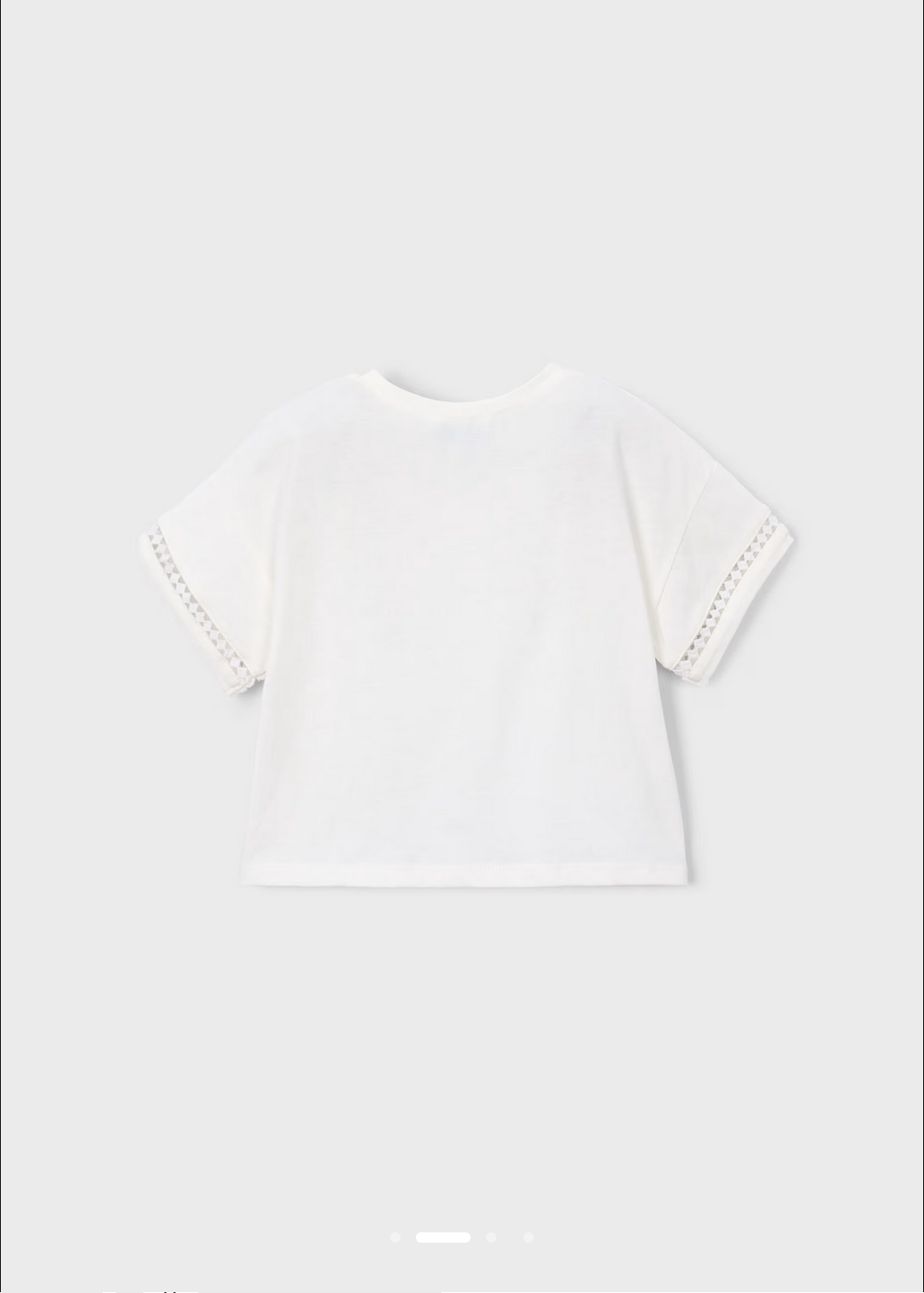 Front Tie T-Shirt - White