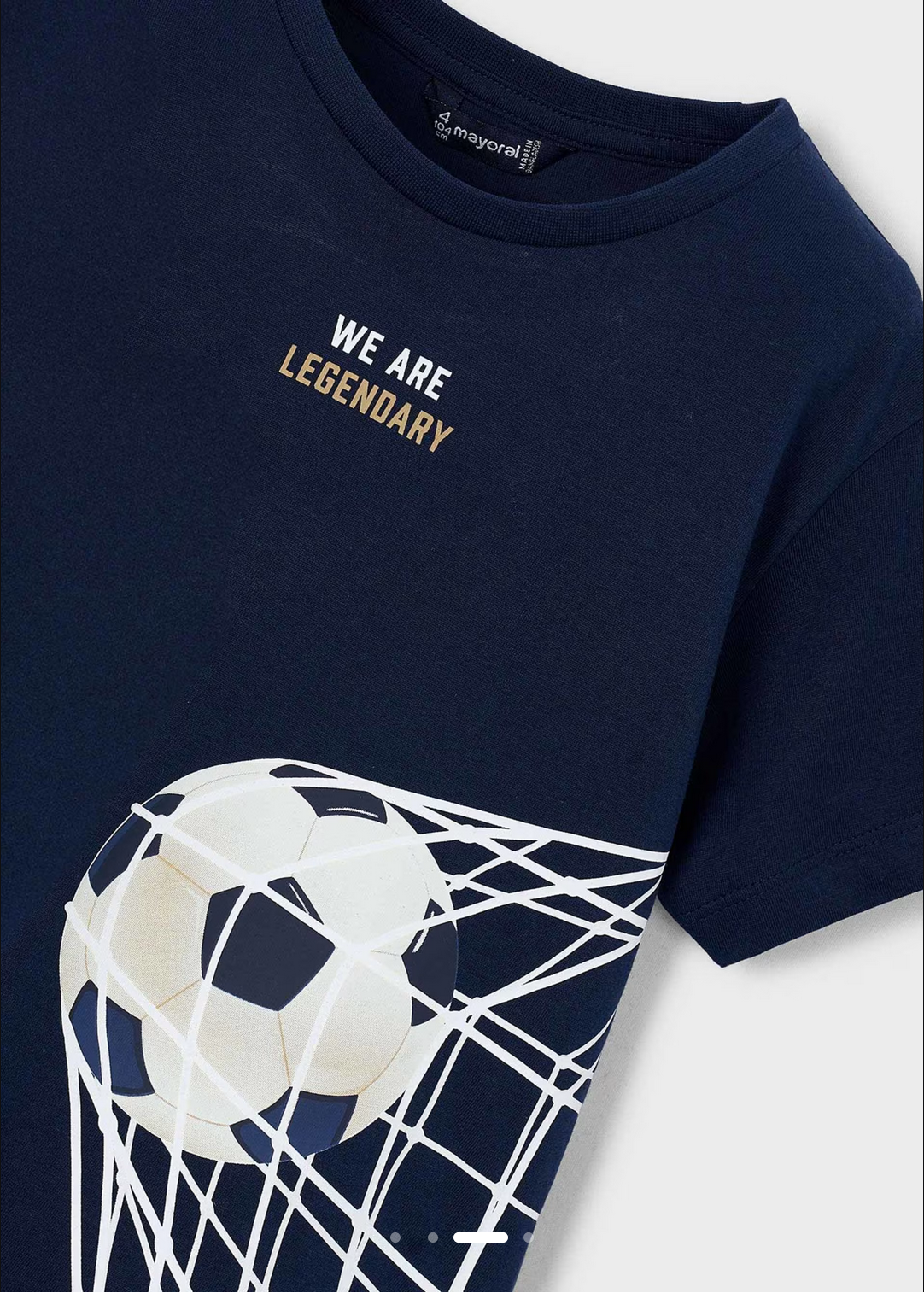 Navy Soccer T-Shirt