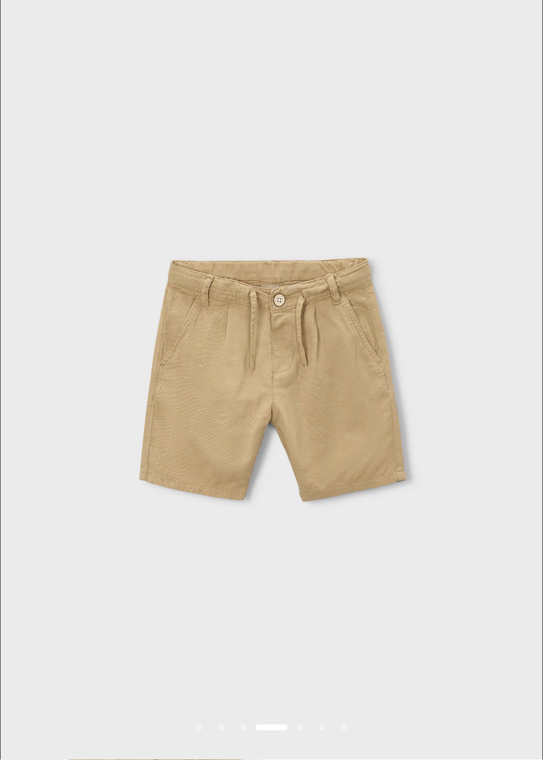 Linen Relaxed Fit Shorts